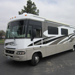 Vibrant stripes upgrade RV's style